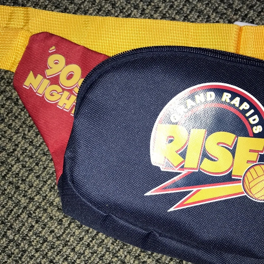Grand Rapids Rise Navy, Red & Yellow Fanny Pack‎